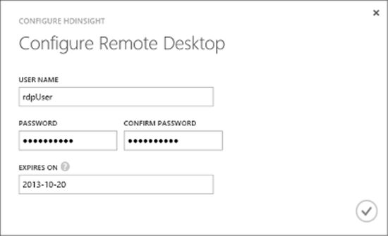 Configure Remote Desktop wizard